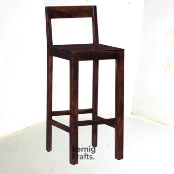 BCHM38015 Indian Rosewood High Bar Chair