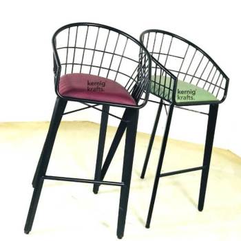 BCHM50704 Modern Upholestry Metal Bar Chair 