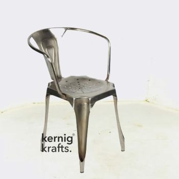 CHAM30465 Stackable Iron Powdercoat Chair