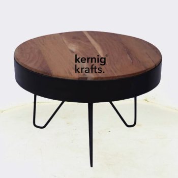 COFT00112 Neo Classical Wooden Top Coffee Table 