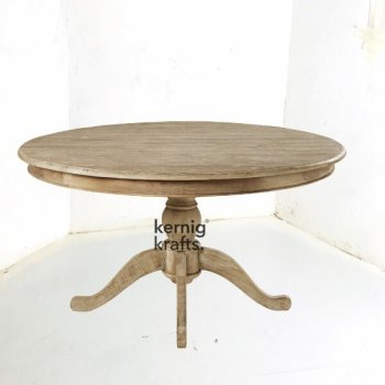 DINT57719 Classic Indian Four Leg Dining Table