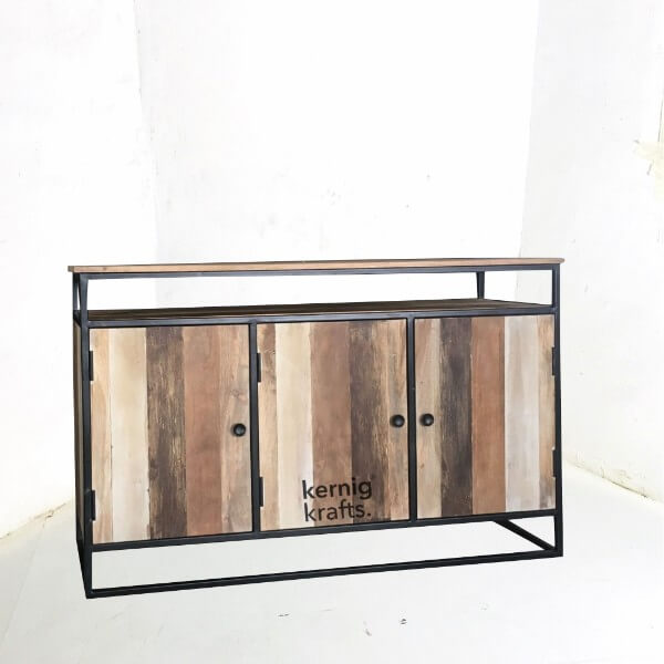 SDBA02427 Solid Wood Storage Sideboard Service Station