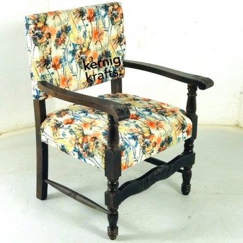 CHAM31159 Rosewood Teak Wooden Premium Lounge Chair