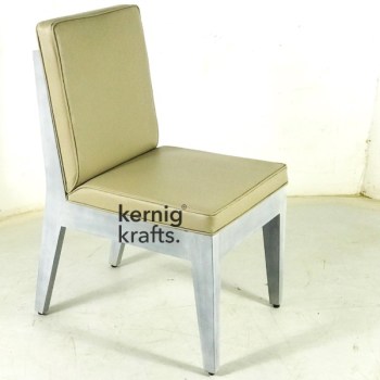 CHAM63865 JWM Minimal Upholestry Lounge Fine Dine Chair