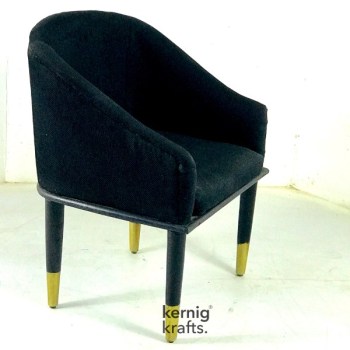 CHAM81935 Upholstered Wooden Premium Lounge Chair