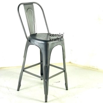 BCHM65026 Tolix Cello Metal Outdoor Friendly Bar Chair