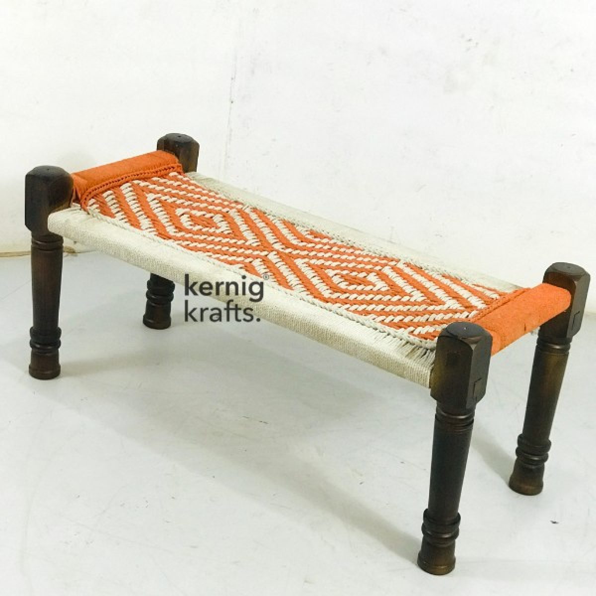 Wooden Rope Work Macha Bench Kernig Krafts