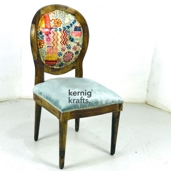 CHAM43143 Hand Carved French Colonial Chair In Rosewood