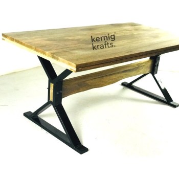 DINT25525 Four Seater Rectangle Restaurant Cafe Table