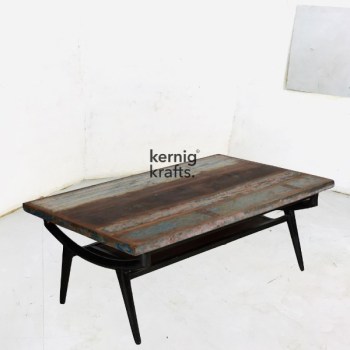 DINT91163 Rustic Industrial Design Restaurant Cafe Dining Table