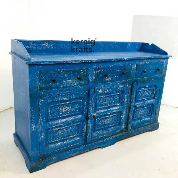 SDBB17535 Mango wood service Counter With Menu Pocket