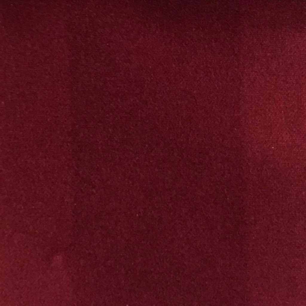 Bowie Cotton Velvet Fabric Solid Upholstery Fabric Interior Home Decor Fabric by the Yard Burgundy 1024x1024