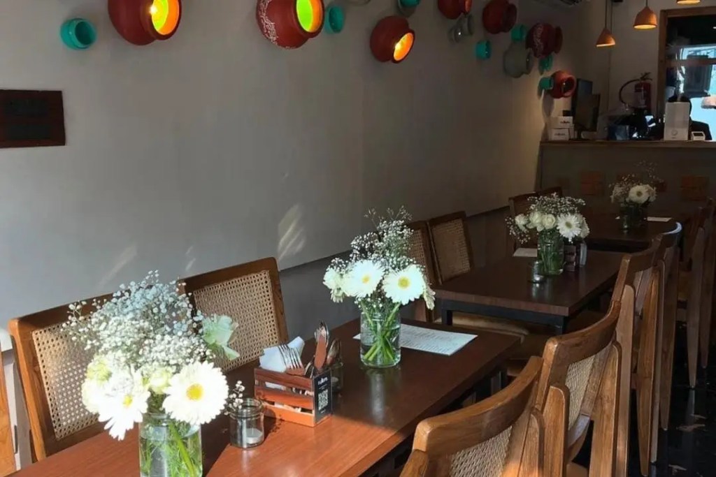 Culture Eatery, Vibhuti Khand Lucknow, Restaurant Furniture, Custom Dining Furniture, Commercial Furniture Lucknow, Kernig Krafts Projects, Designer Restaurant Furniture, Café and Eatery Interiors, Jodhpur Furniture Makers